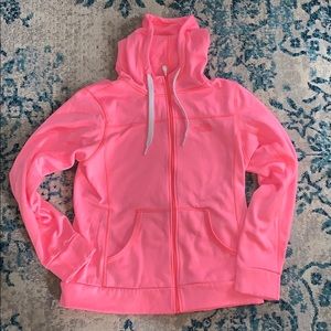 North Face Neon hoodie